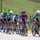 João Gaspar junto ao pelotão dianteiro no Tour do Rio de ciclismo estrada