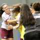 Ana Luiza comemora gol da Ferroviária, que abriu placar contra o Flamengo — Foto: Marcos Riboli/Ag. Paulistão