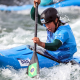 2024.08.04 - Jogos Olímpicos Paris 2024 - Canoagem Slalom - A brasileira Ana Sátila durante sua bateria nas oitavas de final do Caiaque Cross. Foto: Gaspar Nóbrega/COB