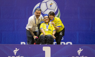 Luiza Vitória conquista medalha de ouro no Campeonato Intermediário 2024. Foto: Grazie Batista