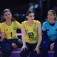 Seleção brasileira feminina de vôlei sentado nos Jogos Paralímpicos de Paris-2024 (Alexandre Schneider/CPB)