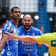 Jogadores do Vôlei Renata durante a Superliga