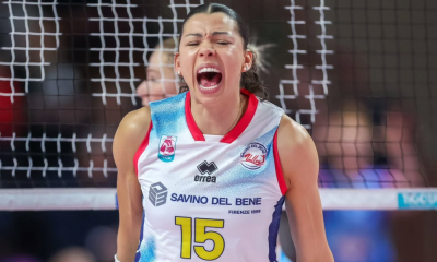 Carolana, central destaque do Scandicci no Italiano Feminino (Foto: Lega Volley Femminile)