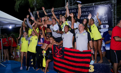 Flamengo leva o título do Campeonato Brasileiro Juvenil de natação