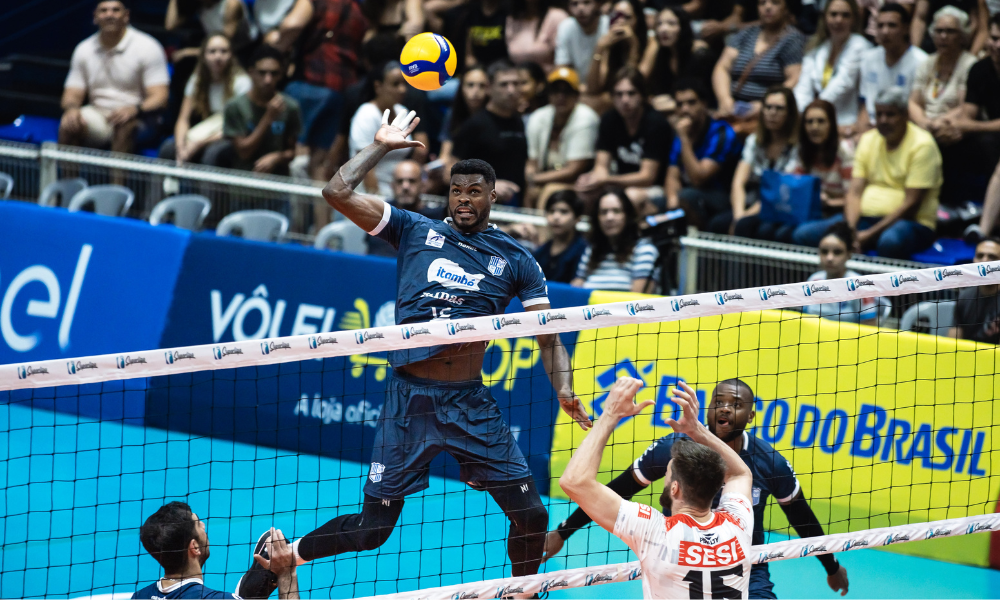 Minas x Sesi Bauru - Superliga Masculina de vôlei