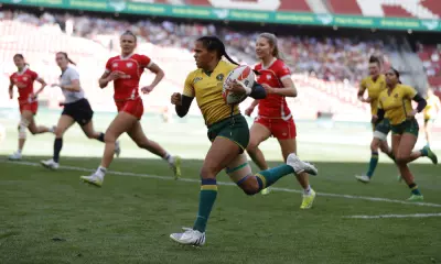 Thalia Costa no Circuito Mundial de rugby sevens