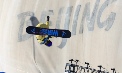 Augustinho Teixeira na Copa do Mundo de snowboard halfpipe na China