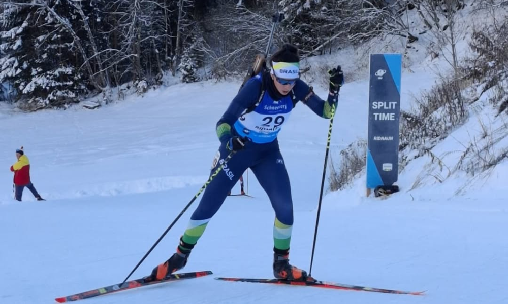 Eduarda Ribera na IBU Junior Cup de biatlo