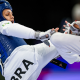 Maria Clara Pacheco no Grand Slam Challenge de taekwondo