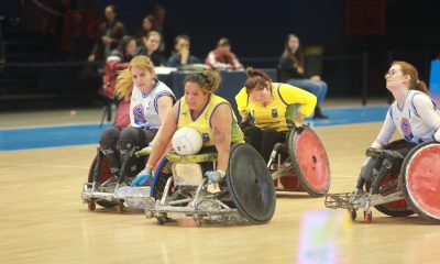 Brasil França Women's Cup de rúgbi em CR rúgbi em cadeira de rodas seleção feminina de rúgbi em cadeira de rodas seleção feminina de rúgbi em CR