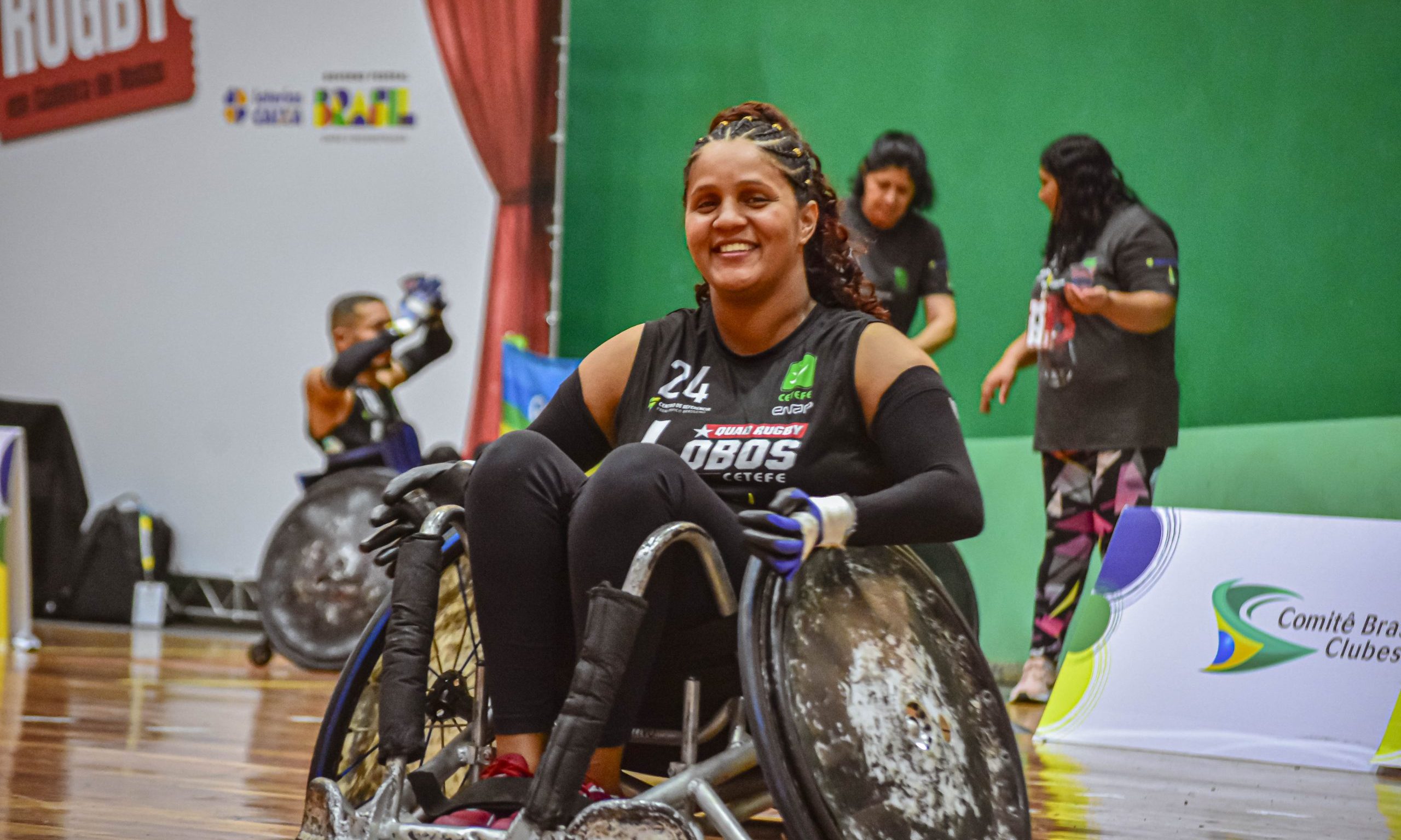 Márcia Vinhale Seleção feminina de rúgbi em CR Womens's Cup rúgbi em cadeira de rodas Seleção feminina de rúgbi em cadeira de rodas brasil