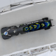 Trenó do Brasil, pilotado por Edson Bindilatti, na Copa América de bobsled em Lake Placid