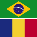 flag, Brasil - Romênia