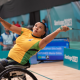 5.11.2023 -MARIA GILDA ANTUNES (BRA) X Silvia Denith (CAN) - Parapan Santiago 2023 - Badminton - Feminino Individual, WH2 Semi-FINAL - Local: Comitê Olímpico do Chile - Foto: Saulo Cruz/CPB @_saulocruz @ocpboficial