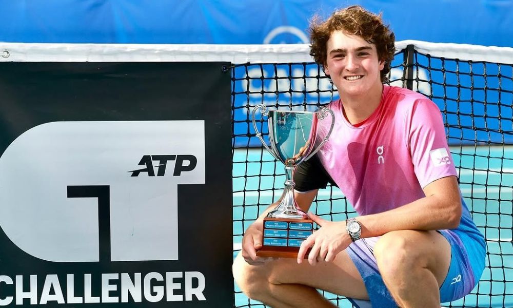 João Fonseca campeão do Challenger de Camberra 2024