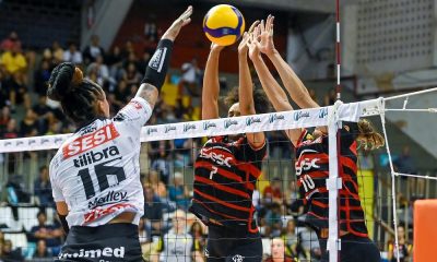 Sesi Bauru x Sesc Flamengo Copa Brasil de vôlei feminino quartas de final