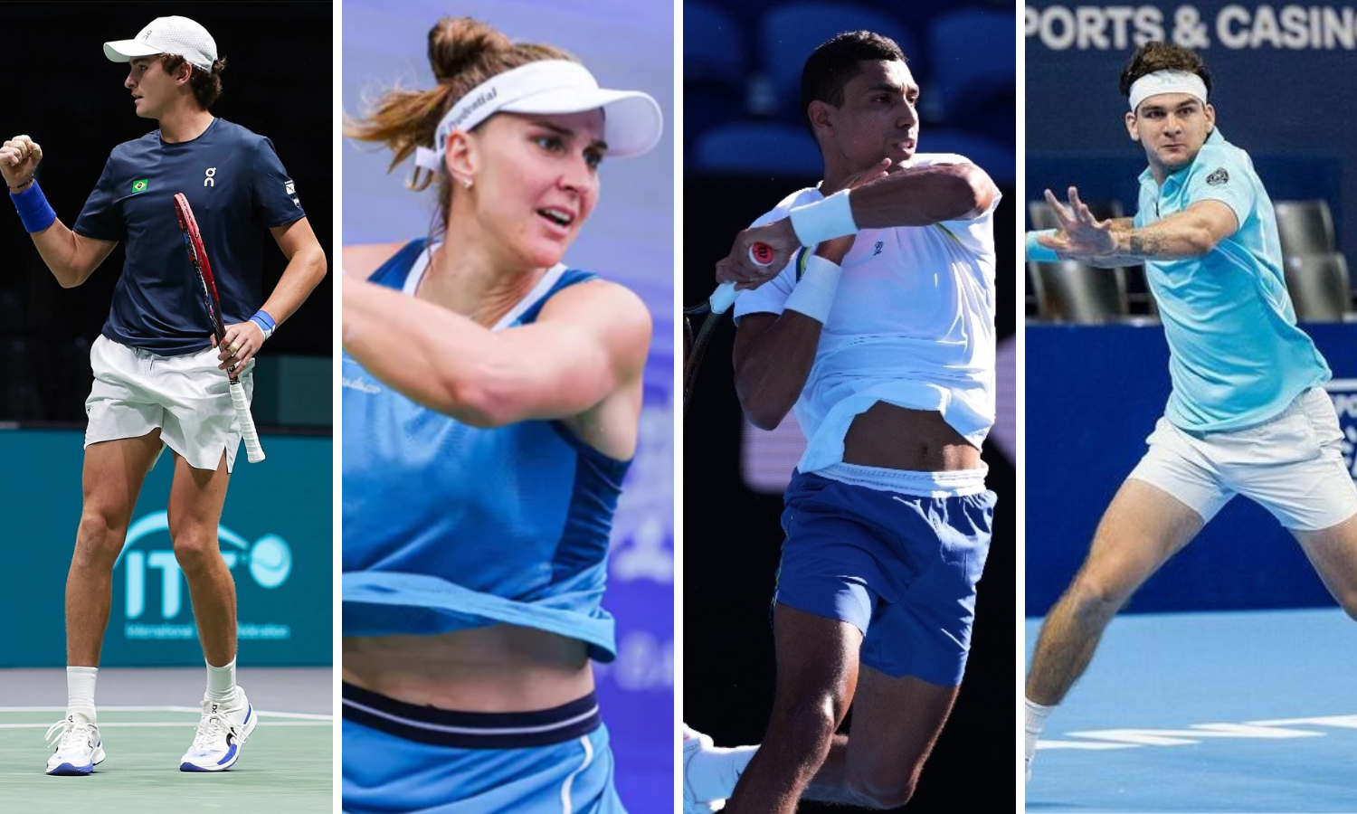 João Fonseca, Bia Haddad, Thiago Wild, Thiago Monteiro, Australian Open