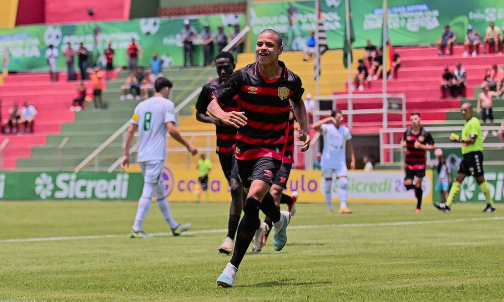 Jogador do Sport durante a vitória sobre o Boavista na Copinha