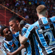 Jogadores do Grêmio na Copinha, onde vão enfrentar o Porto Vitória