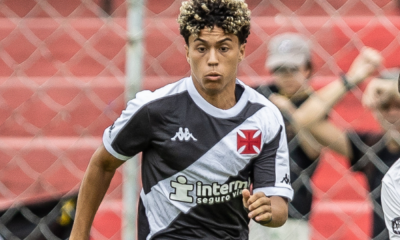 Jogador do Vasco durante a Copinha