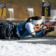 Aline Rocha na Copa do Mundo de parabiatlo em Val di Fiemme