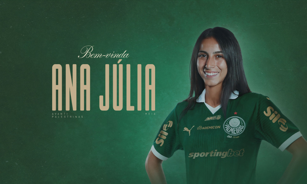 Ana Júlia Palmeiras reforço futebol feminino Palestrinas