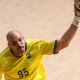 Gustavo Rodrigues, do Handebol, anotou cinco gols no jogo entre Brasil e Alemanha