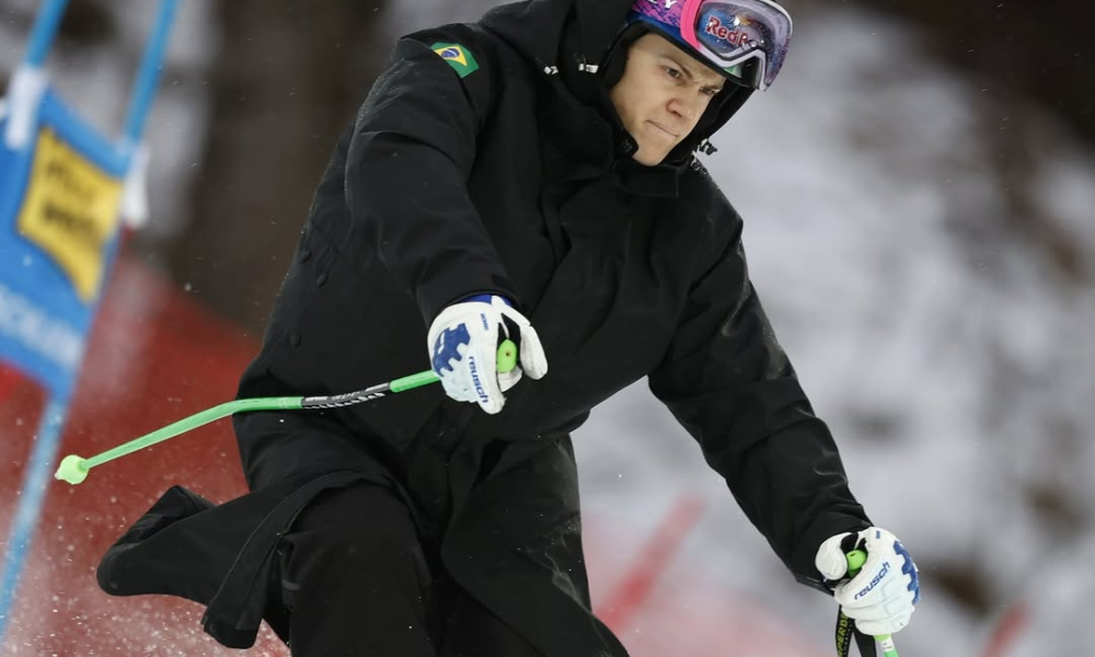 Lucas Pinheiro Braathen na Copa do Mundo de Esqui Alpino em Schladming