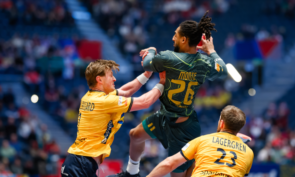 Brasil Suécia Mundial de handebol masculino seleção brasileira de handebol bryan