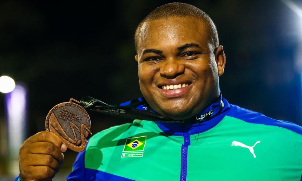 Welington Morais maranhão atletismo arremesso do peso Campeonato Brasileiro Indoor de atletismo