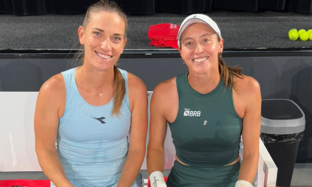 Luisa Stefani junto com a sua dupla, a húngara Tímea Babos, se classificaram para a final do WTA 500 de Linz, na Áustria.