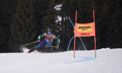 Giovanni Ongaro no Mundial de esqui alpino