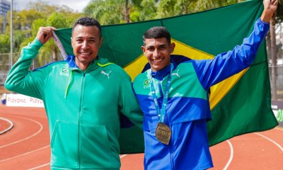 Sanderlei Parrela Sul-Americano Indoor de atletismo