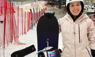 Vanessa Molon na Copa Europeia de parasnowboard